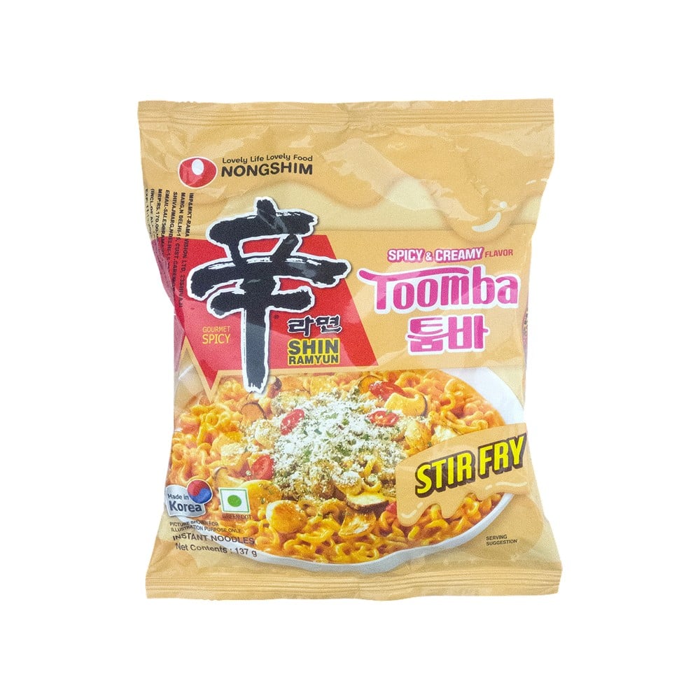 Spicy & Creamy Toomba (Stir-fry) 137g, Nongshim