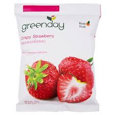Torkad Jordgubbar 25g, Greenday