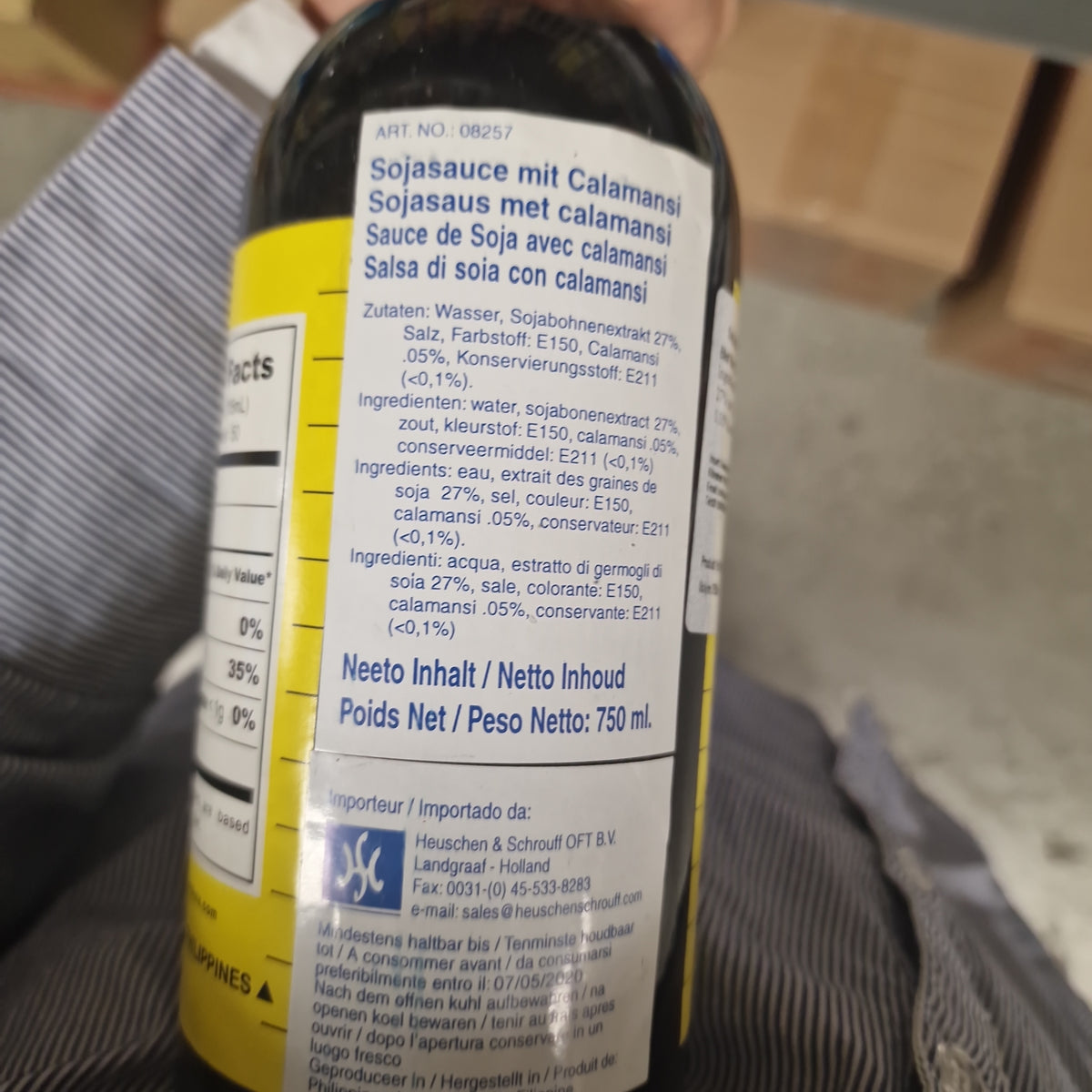Sojasås datu puti toyomansi 750ml
