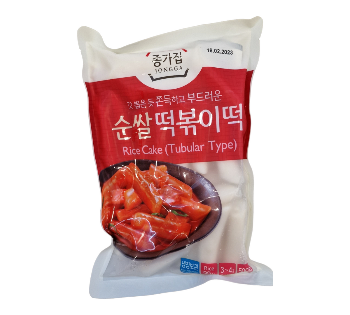 Riskaka Rörform 500g (Topokki), Jongga