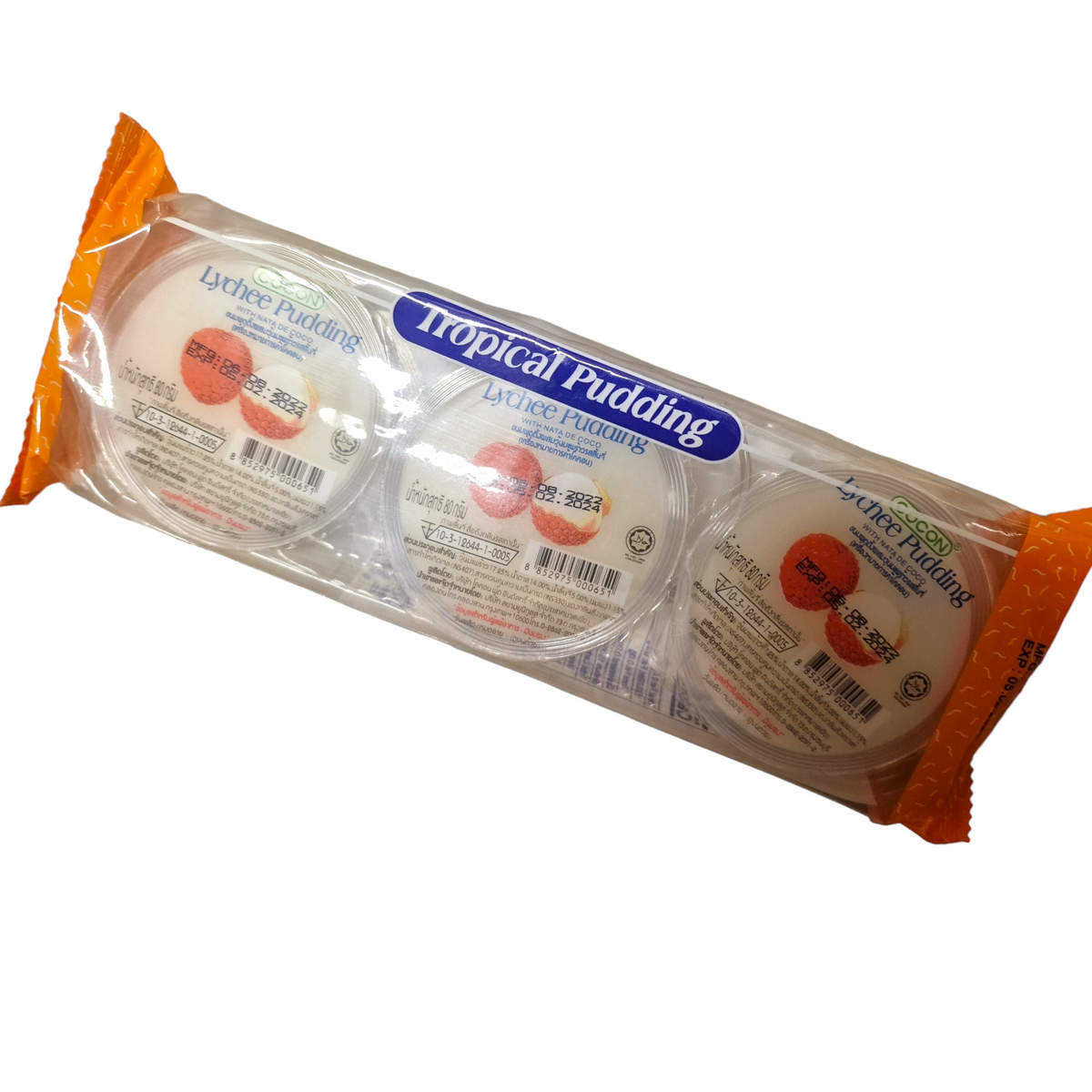 jelly pudding litchi 3pack 240g, cocon