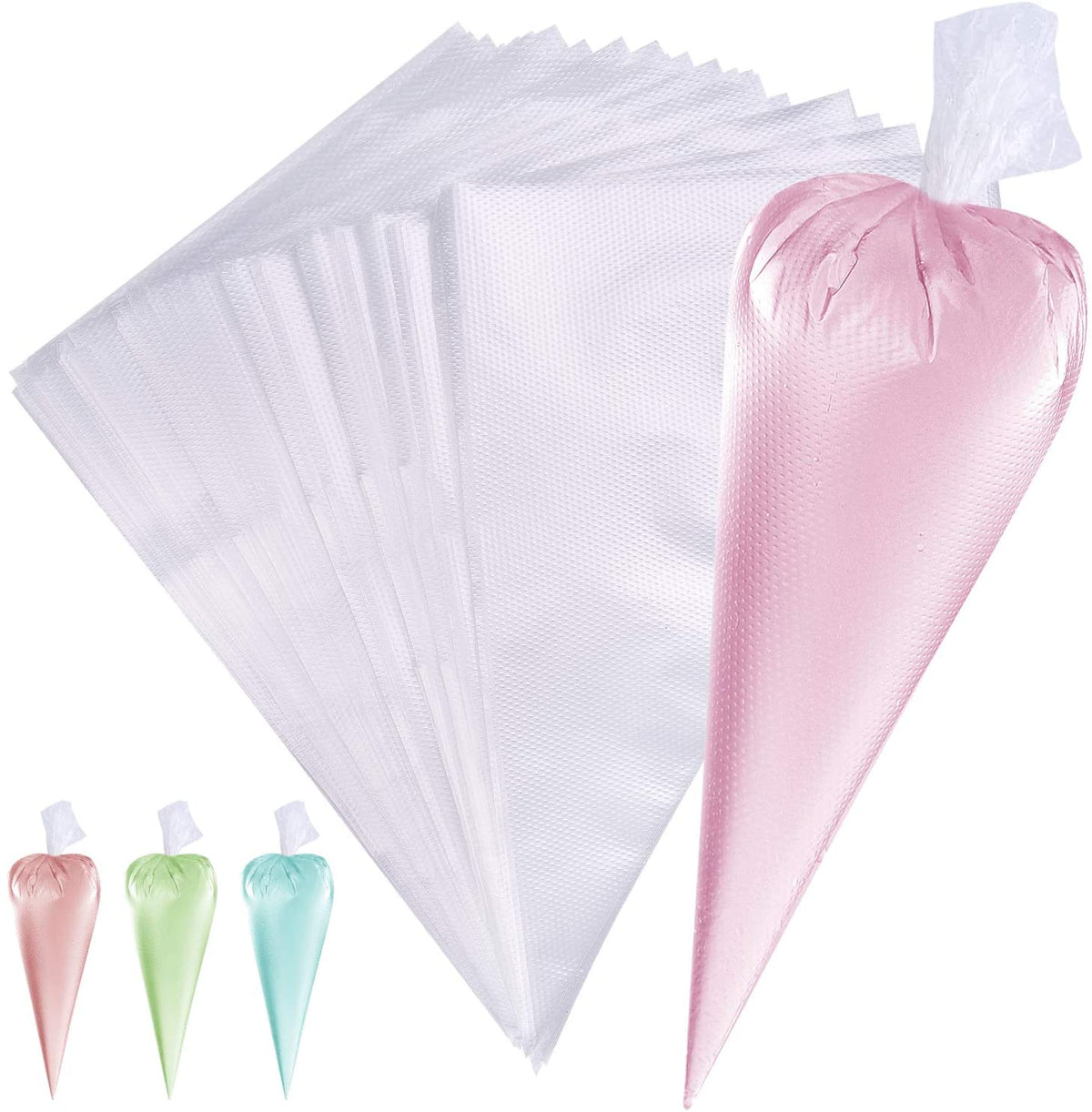 återanvändbar 10" spritspåsar 12pack