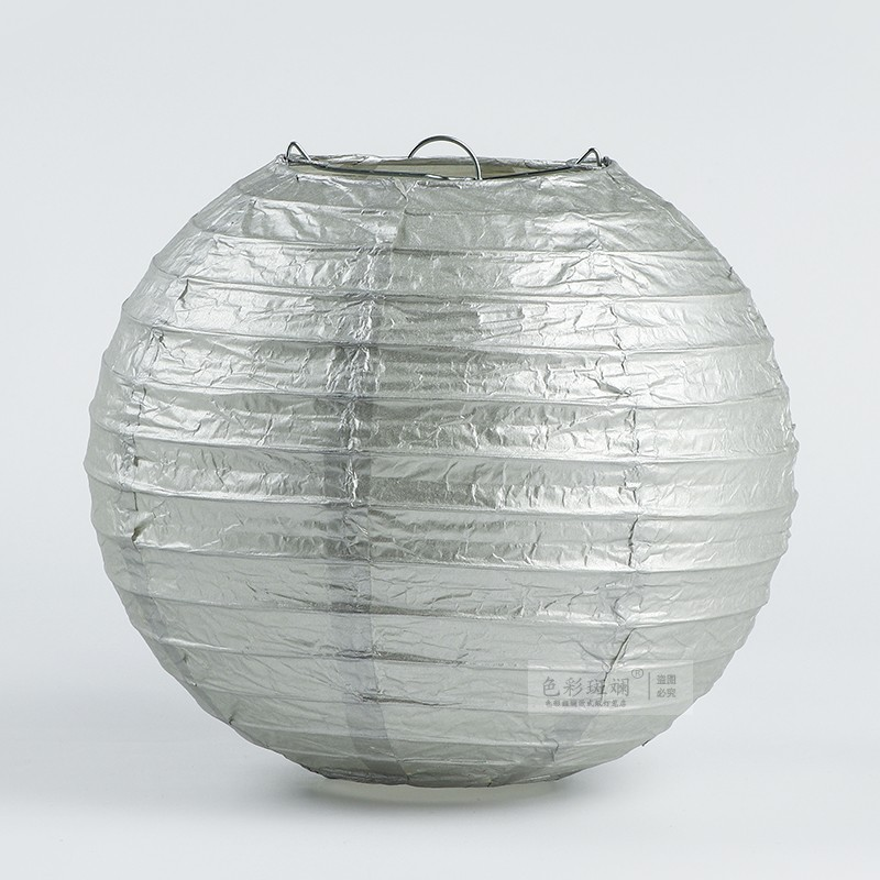 Lykta silver 30cm