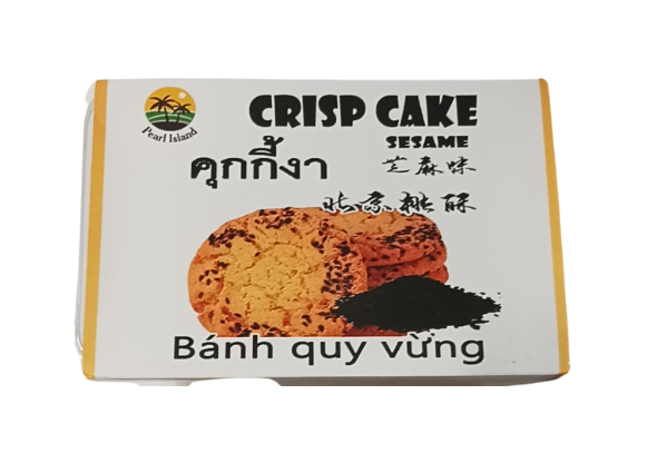 Crisp Cake Sesam 400g, Pearl Island