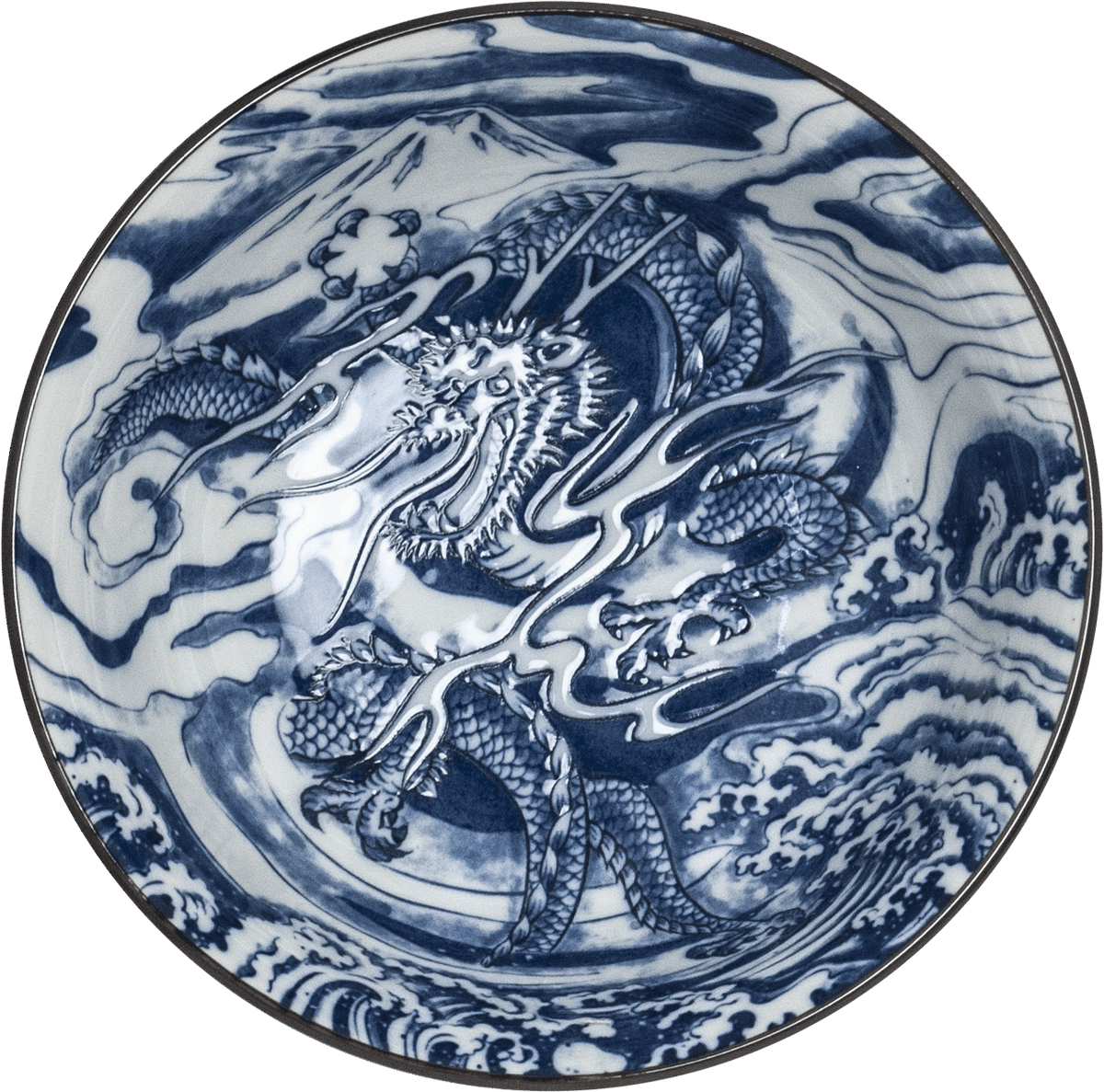 Ramenskål Blauwe Ø19,2 cm | H7,5 cm