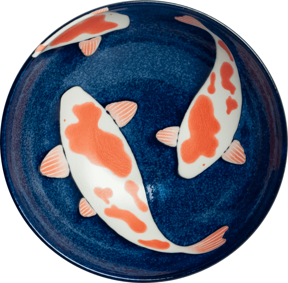 Ramenskål med Koi fisk 21,5 cm H 8cm