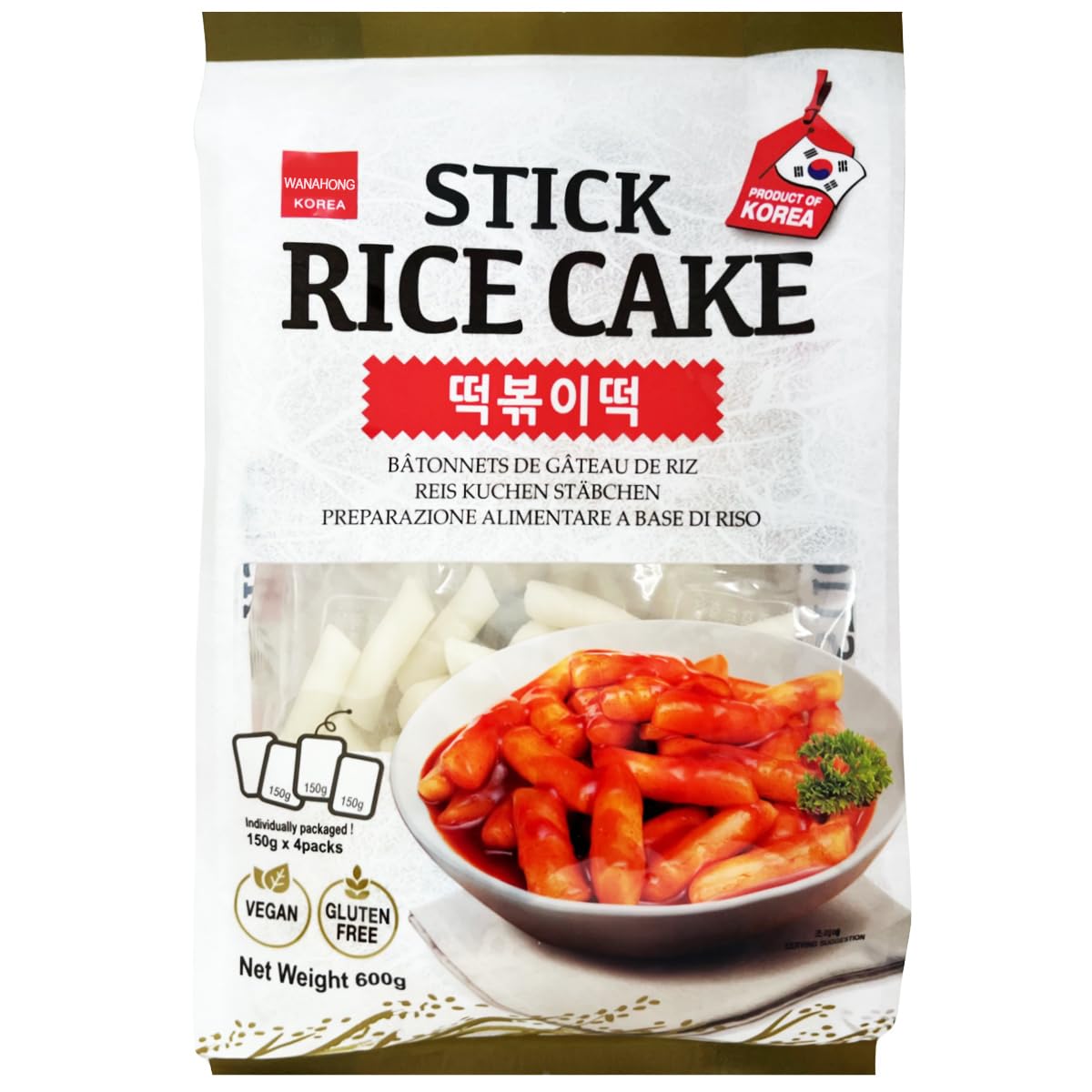 Riskakor (tub) 600g, Wang Korea
