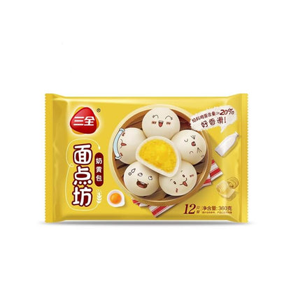 Buns med vaniljkräm 360g 12-pack, SanQuan