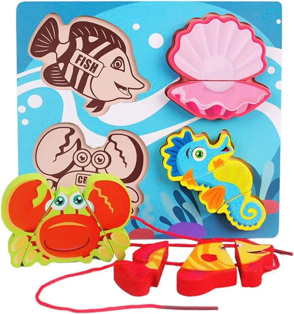Puzzel & lek i trä