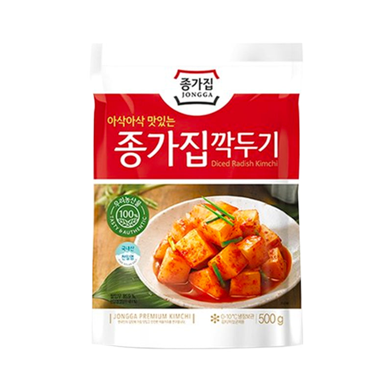 Kimchi Rättika 500g, Jongga