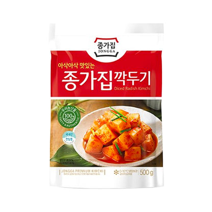 Kimchi Rättika 500g, Jongga