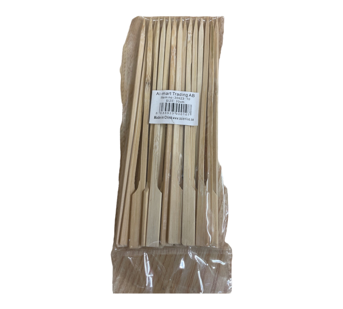 Teryaki BBQ Grillpinnar i Bambu (20cm) 20-pack
