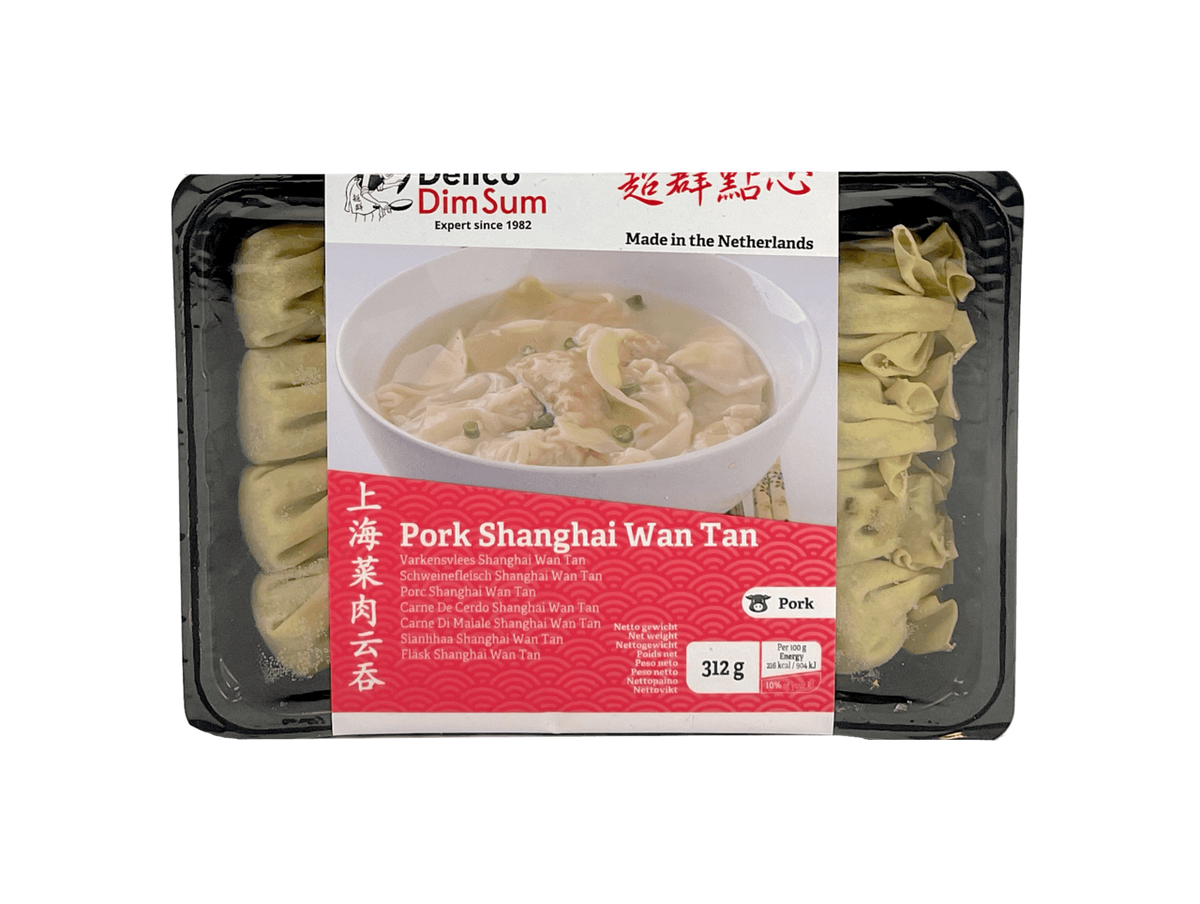 Fläsk Wan tan kinesisk ravioli 312g