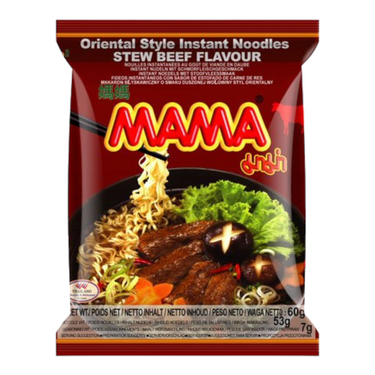 Biff Snabbnudlar 60g, Mama