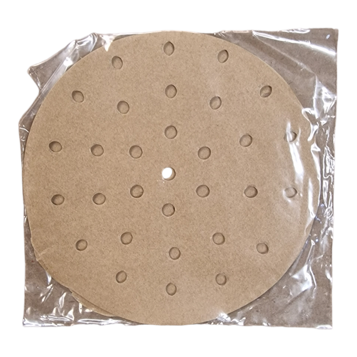 Brun ångkokare underläggspapper 200mm 50-pack