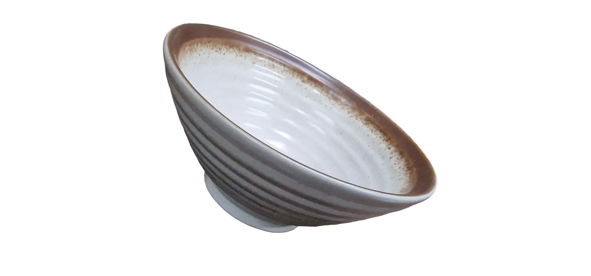 Brun Ramenskål  20,5cm