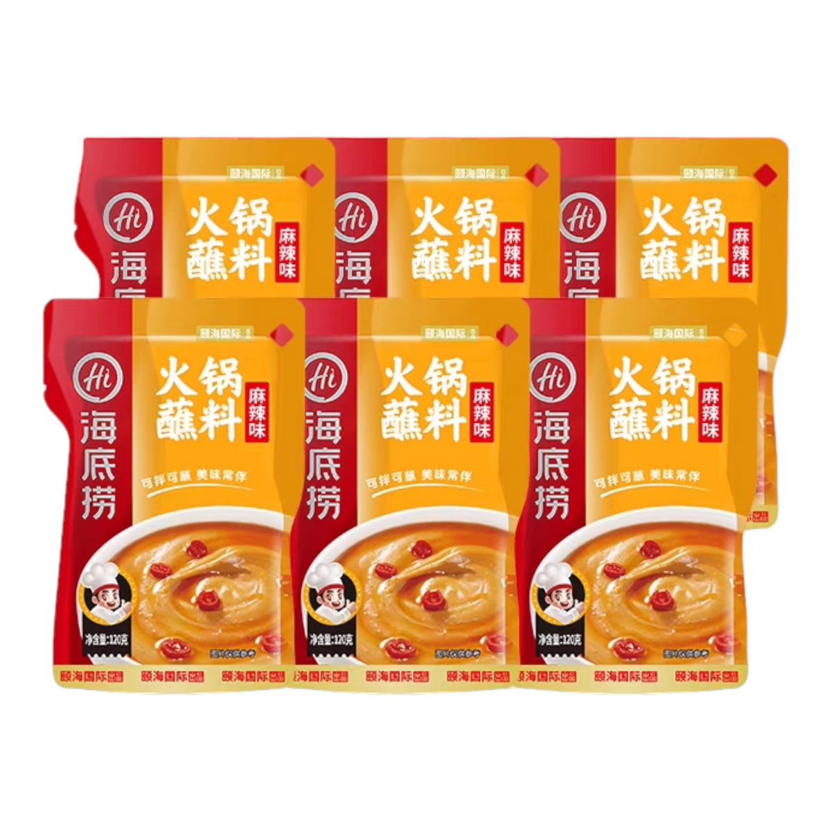Hotpot jordnötsesam mala dippsås 120g, Hai Di Lao