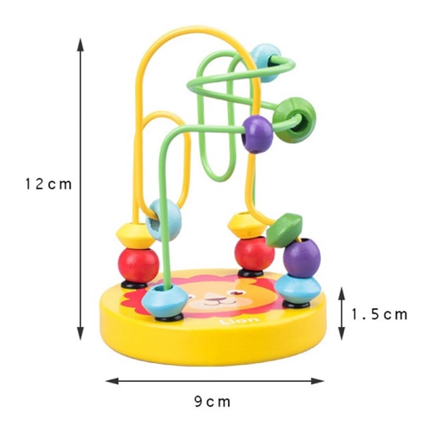 Mini rund bead leksak