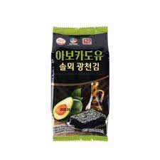 koreansk avokado sjögräs snacks 4gx3