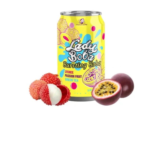 Madam Hong Lady boba litchi 320ml