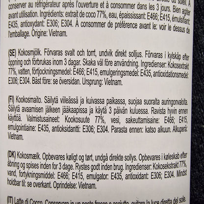 Bamboo tree kokosmjölk 250ml