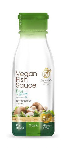 Ekologisk Vegansk Fisksås 180ml, Squid Brand