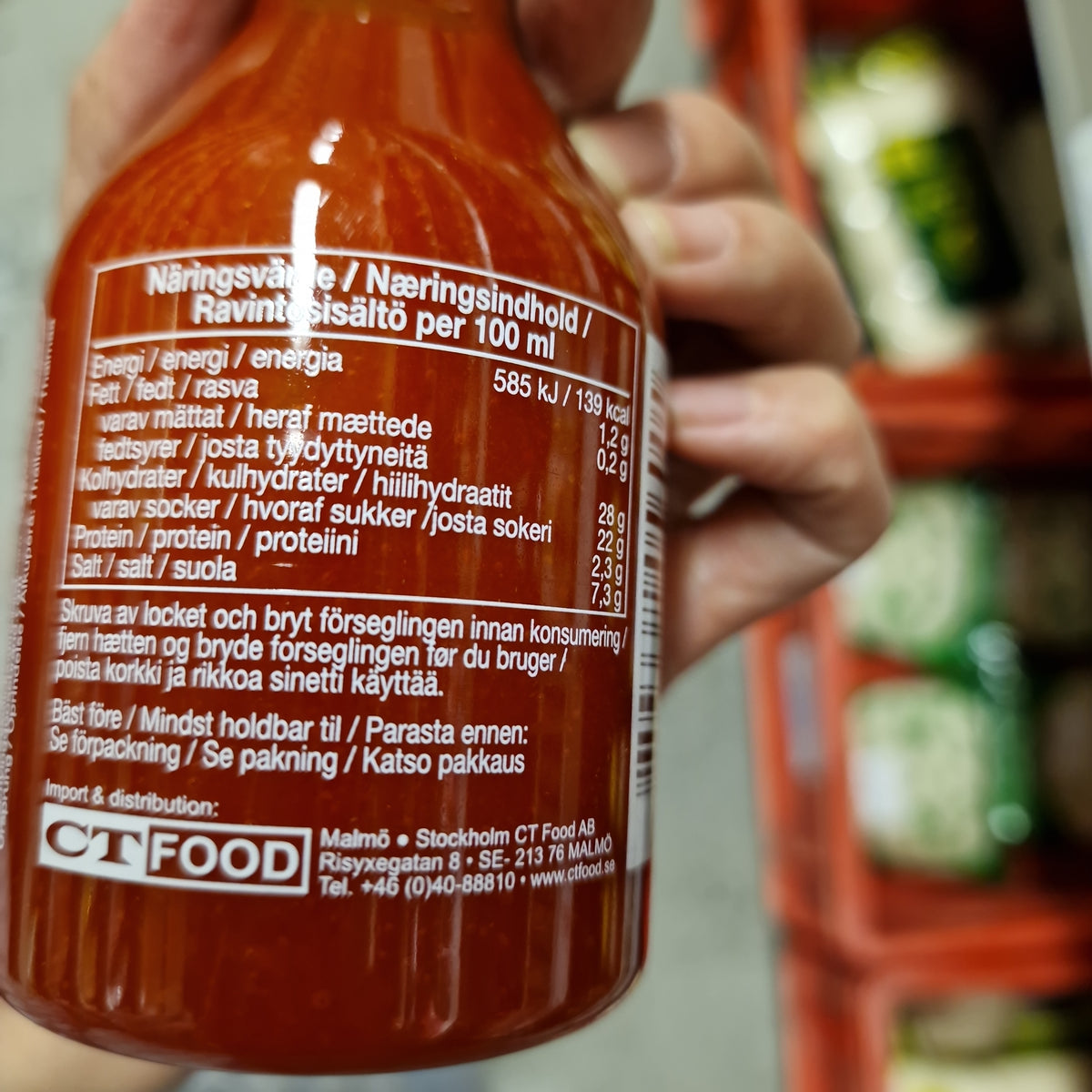 Sriracha chillisås 200ml, Flying Goose Brand
