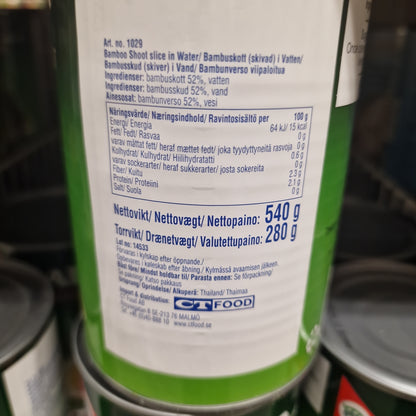 Bambuskott (Skivor) 540g, Aroy-D