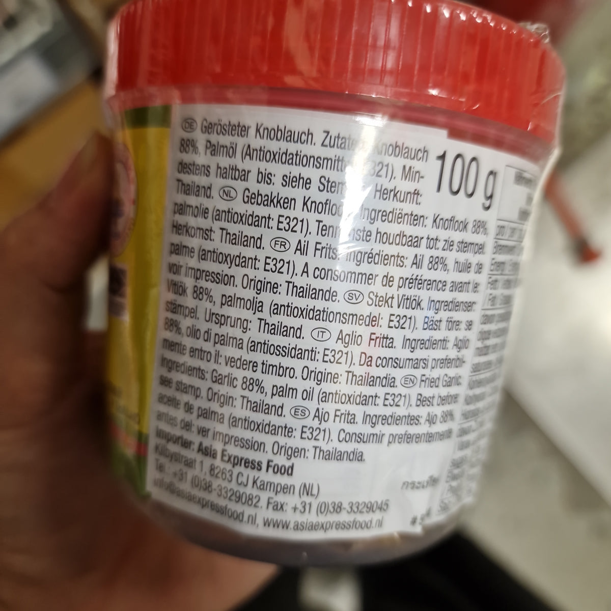 Friterad vitlök 100g, YT Food