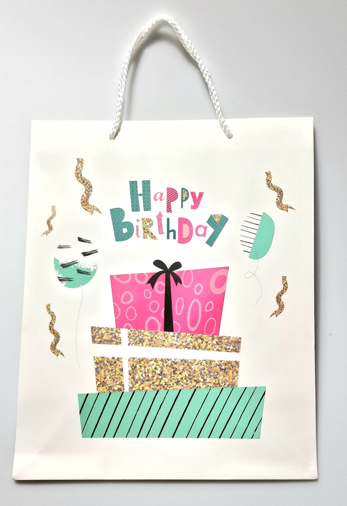 presentpåse birthday stor
