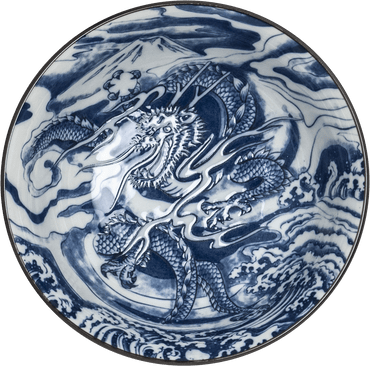 Ramenskål Blauwe Ø20,5 cm | H8cm