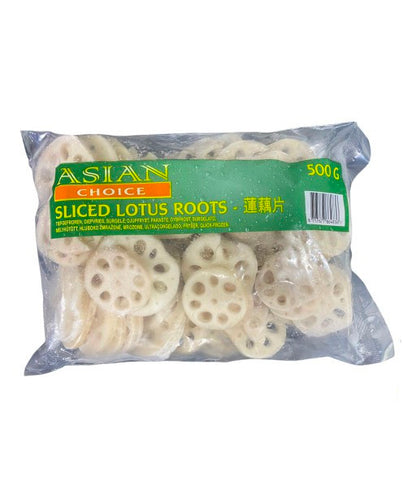 Fryst Lotusrot (skivad) 500g, Asian Choice