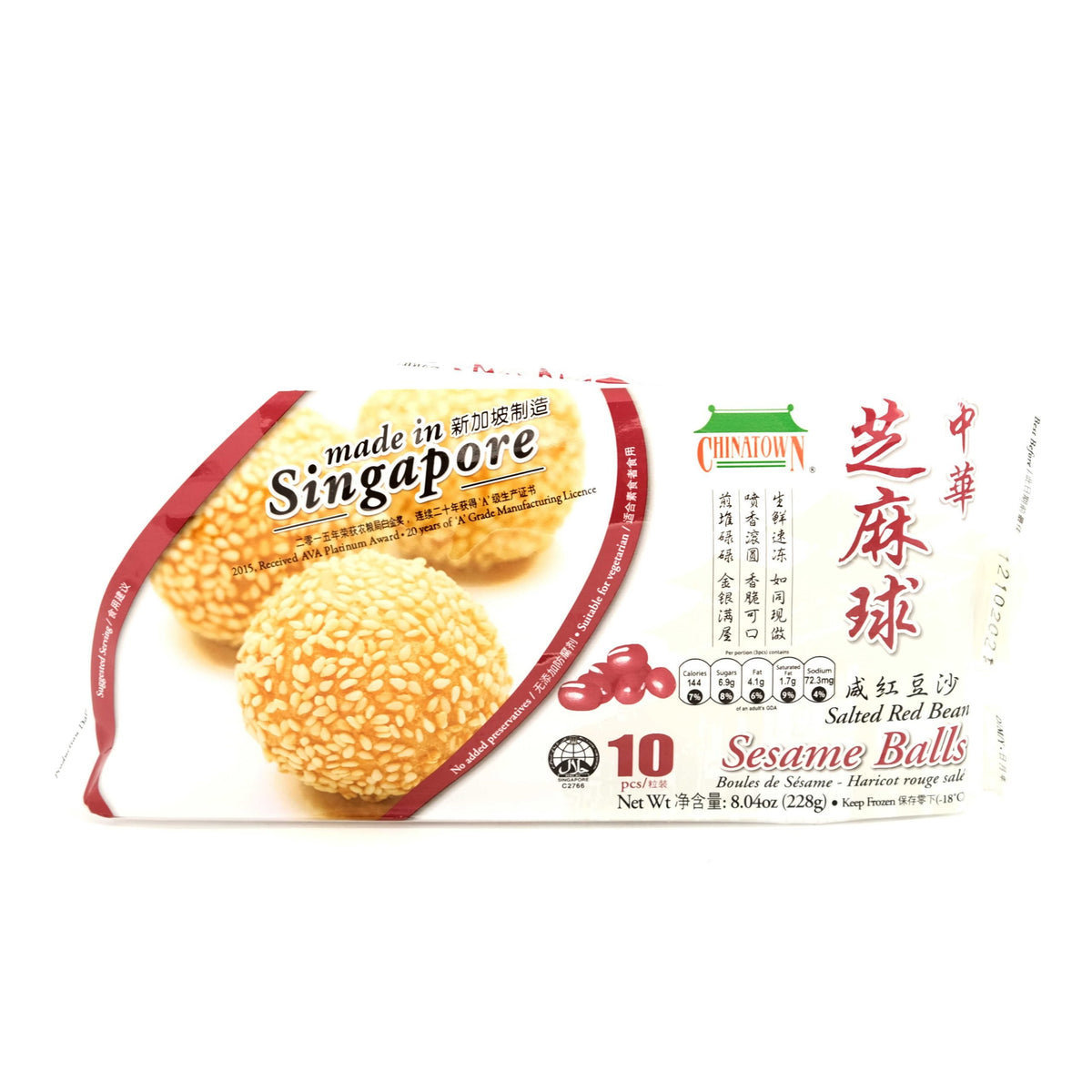 Kinesisk sesam boll 228g, ChinaTown