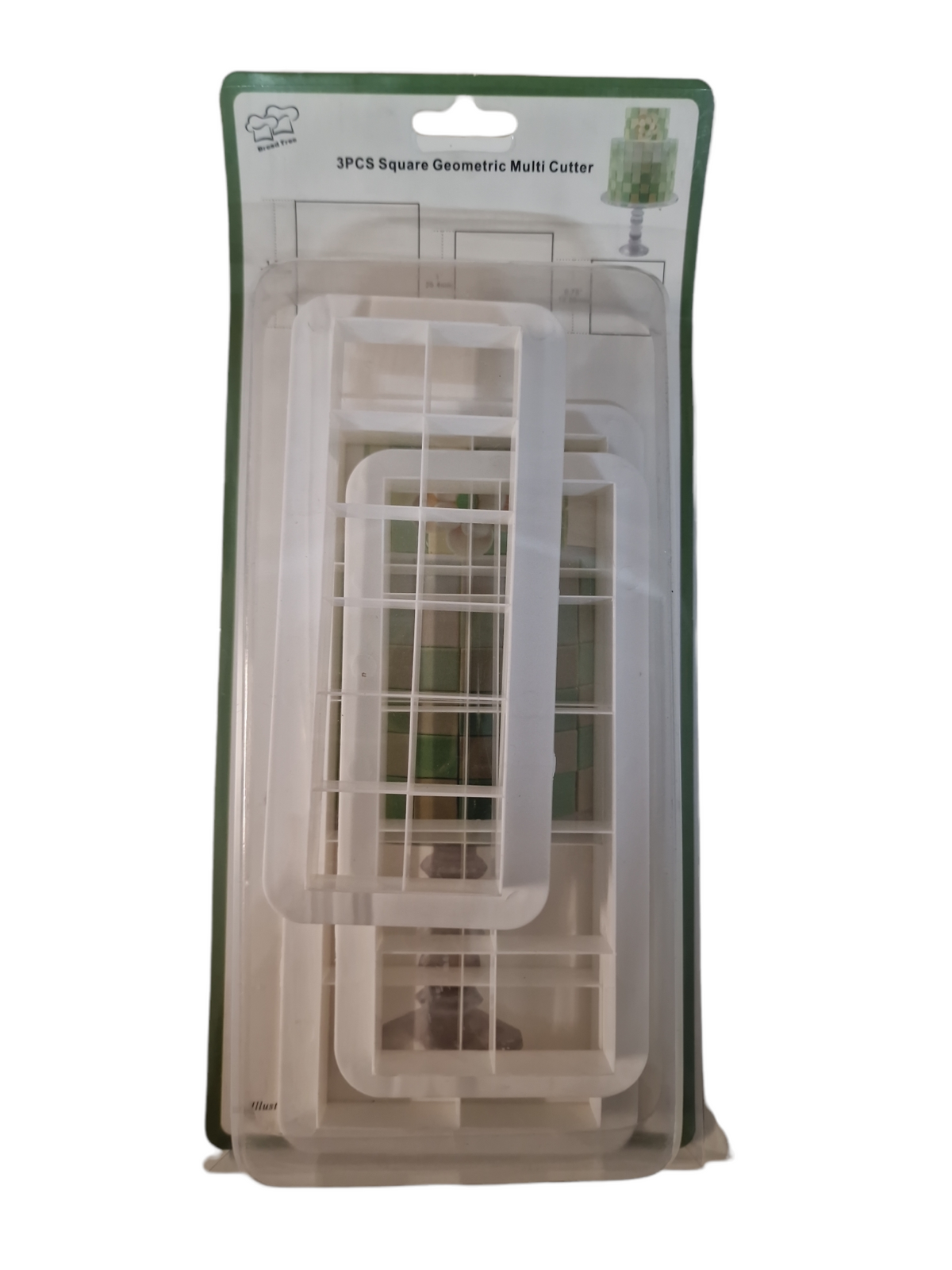 bakform D 3-delar