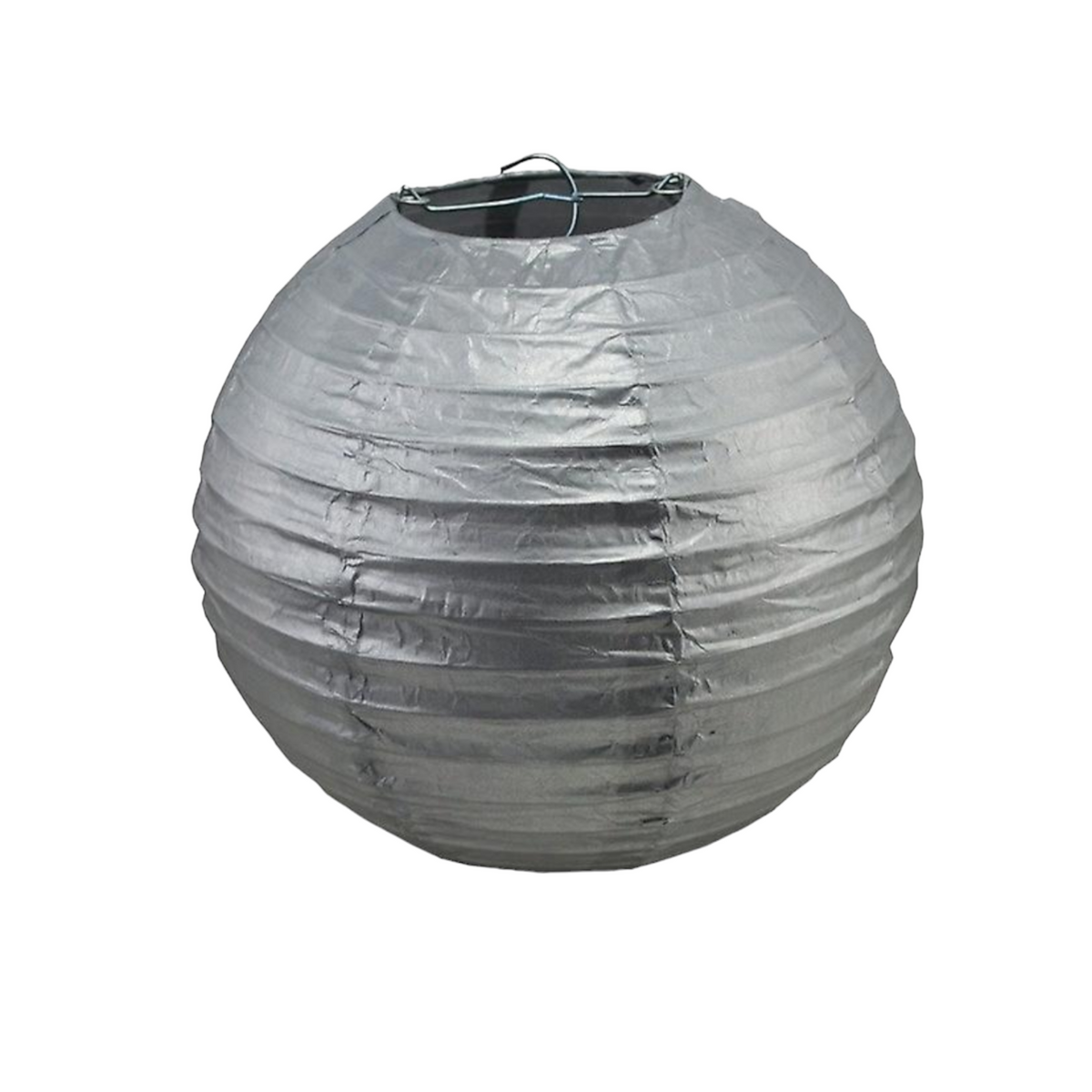Papperslykta 25cm Guld/silver