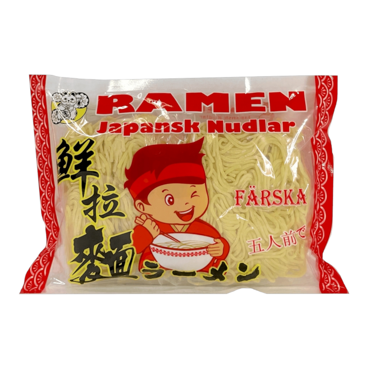 Japanska Färska Ramen Nudlar 400g
