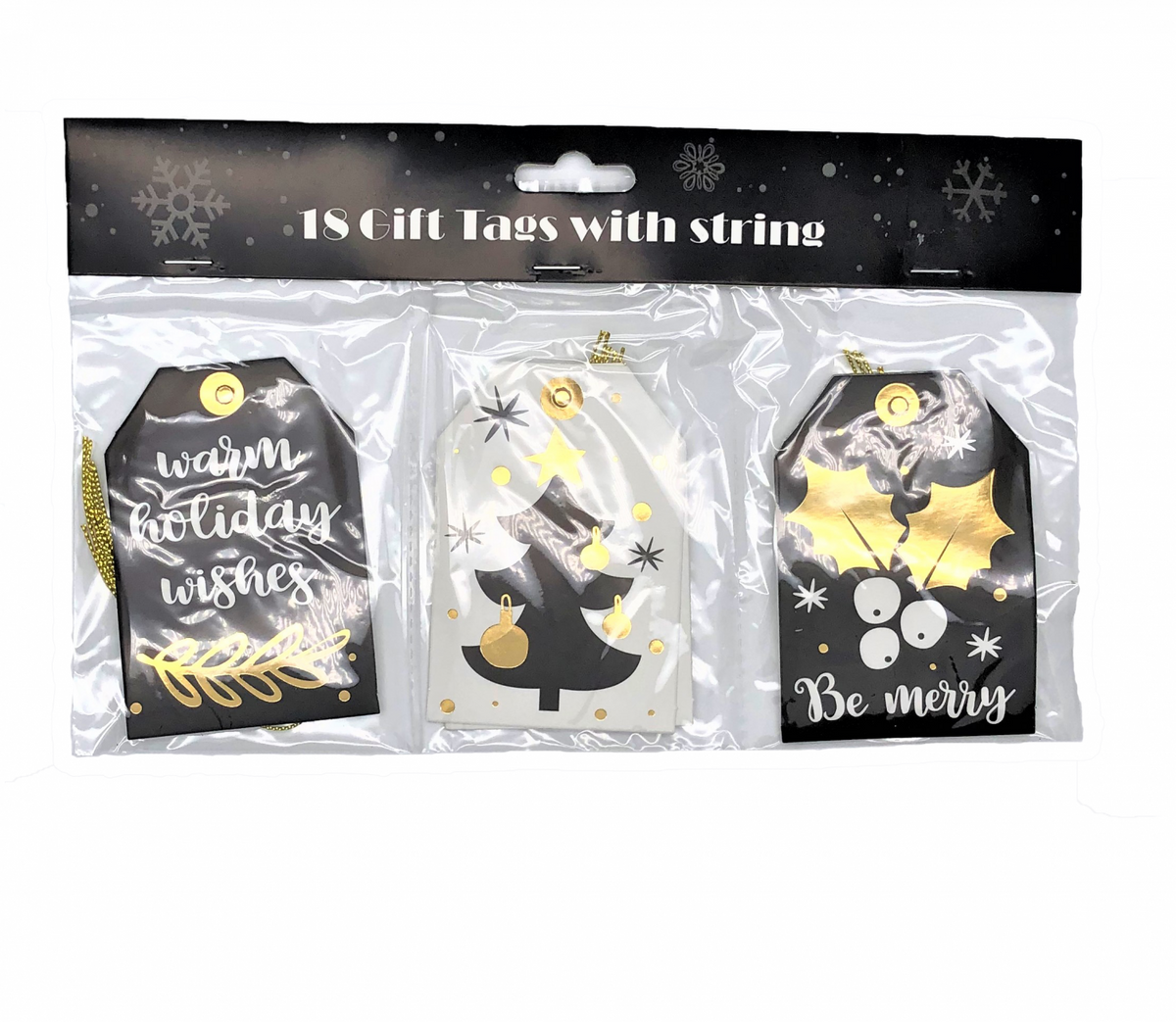Jul Ettiket 18-pack Osorterad