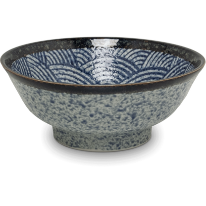 Ramen skål japansk vågor Ø24,5 cm | H8 cm