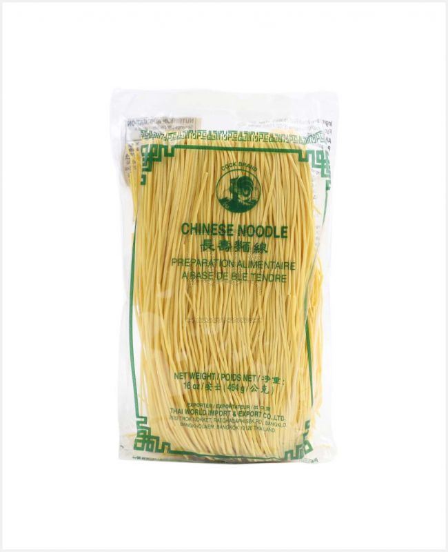 Kinesiska Gula Nudlar 454g, Cock Brand