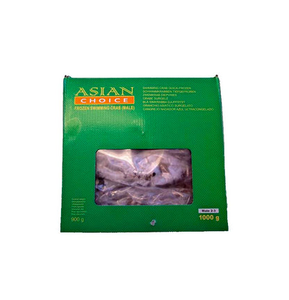 Blå Simkrabba (M: 2-3st) 1kg, Asian Choice