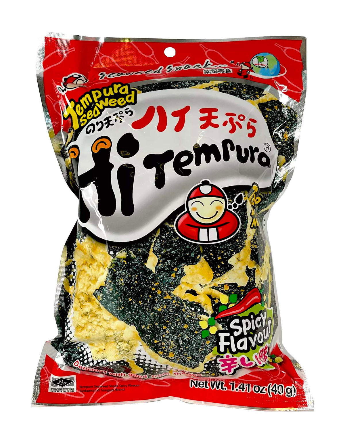 Tempura chili  sjögrässnack 40g, Tao kae noi